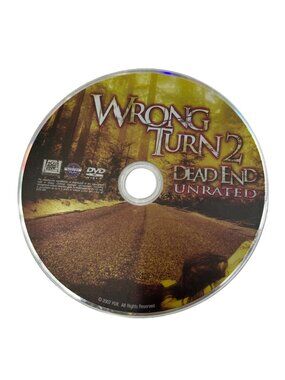 Wrong Turn 2: Dead End Unrated DVD 2007 Horror Film Disc Only Fox Home Entertain